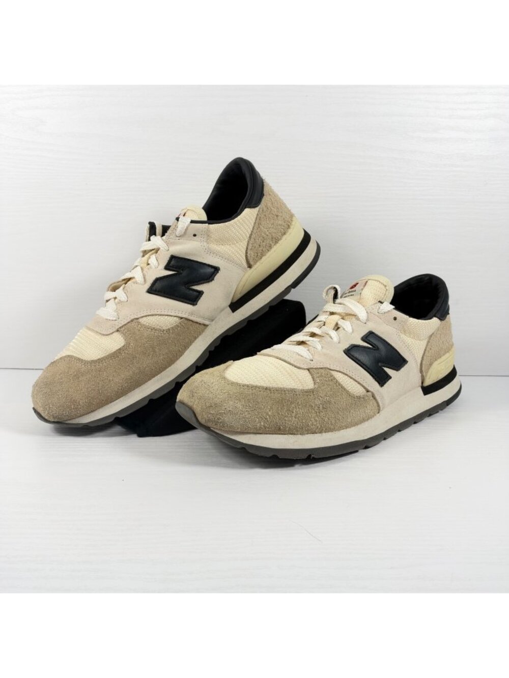 New Balance 990v1 Teddy Santis Men Sz 14 Sneakers Macadamia Nut Incense M990AD1
